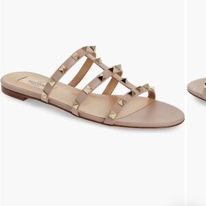 Versace Blush Slides- size 11